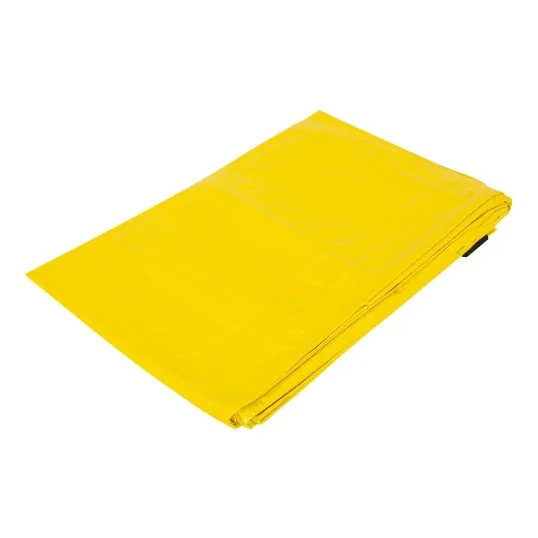 Lona Encerado Polietileno 3x3m Amarrillo Pretul Cod: 6510129