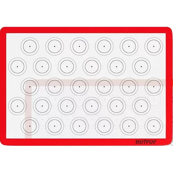 Tapete Manta Silicon Hornear Galletas Macarron 42x30cm