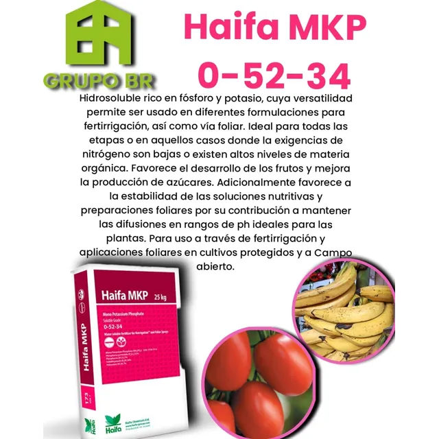 Haifa Mkp 0-52-34 25kg