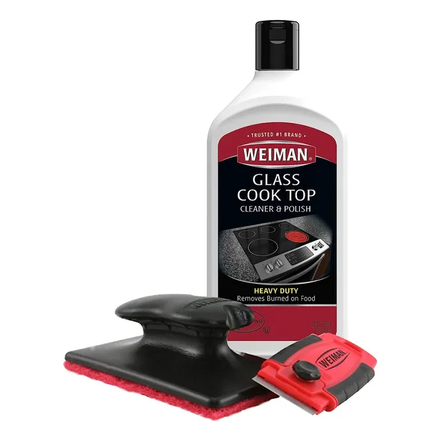 Kit Limpiador De Cocinas Vitroceramicas 283g 10oz Weiman Usa