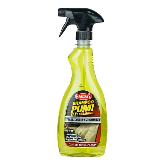 Limpiador Telas Y Tapicerias - Pum Shampoo 600 Ml Margrey