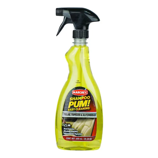 Limpiador Telas Y Tapicerias - Pum Shampoo 600 Ml Margrey