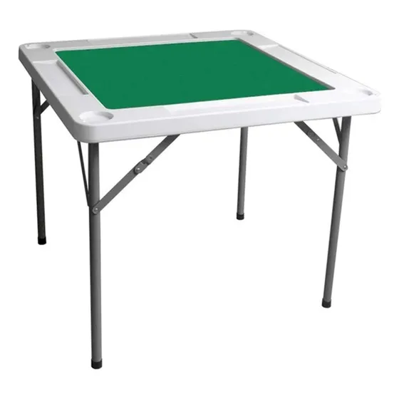 Mesa Plegable De Domino Plastico Duro Cuadrada 88cm X 88cm