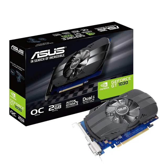 Tarjeta Video Asus Nvidia Geforce Phoenix Gt 1030 2gb 
