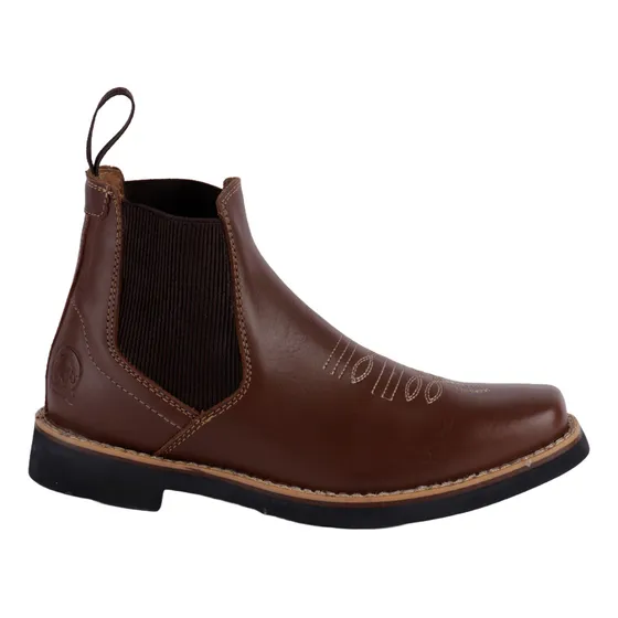 Bota Vaquera Fratello Color Tabaco Para Hombre 0250