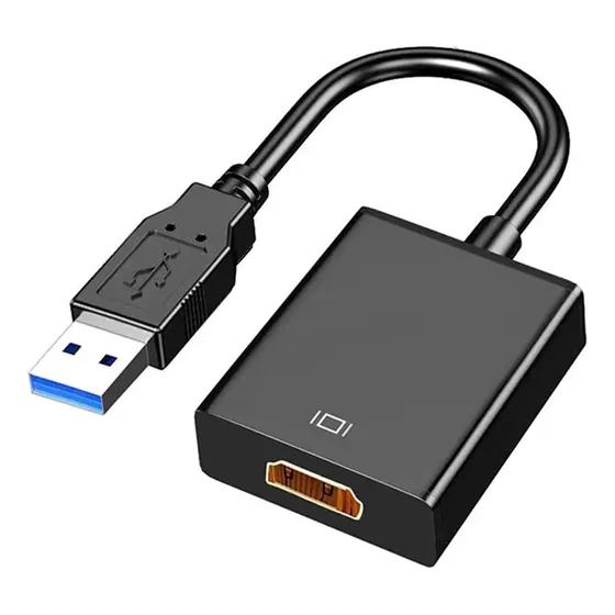 Adaptador Convertidor Usb 3.0 A Hdmi 1080p Hd Cable Tv Video