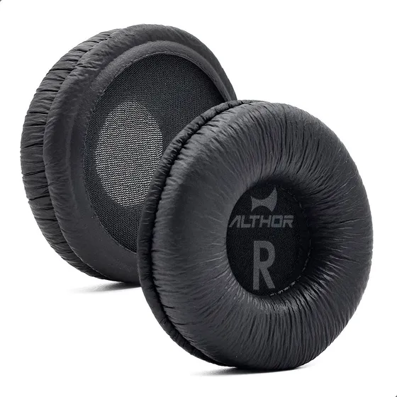 Almofada Espuma Compatível Com Jbl Tune600 T500 T450bt Althor ELE0043U Cor Preto