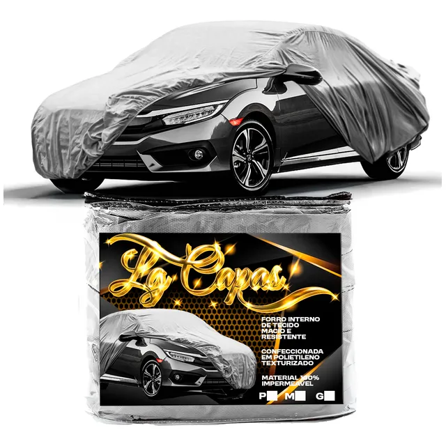 Capa Pra Cobrir Carro Impermeavel Proteção Uv Sol Chuva Lo