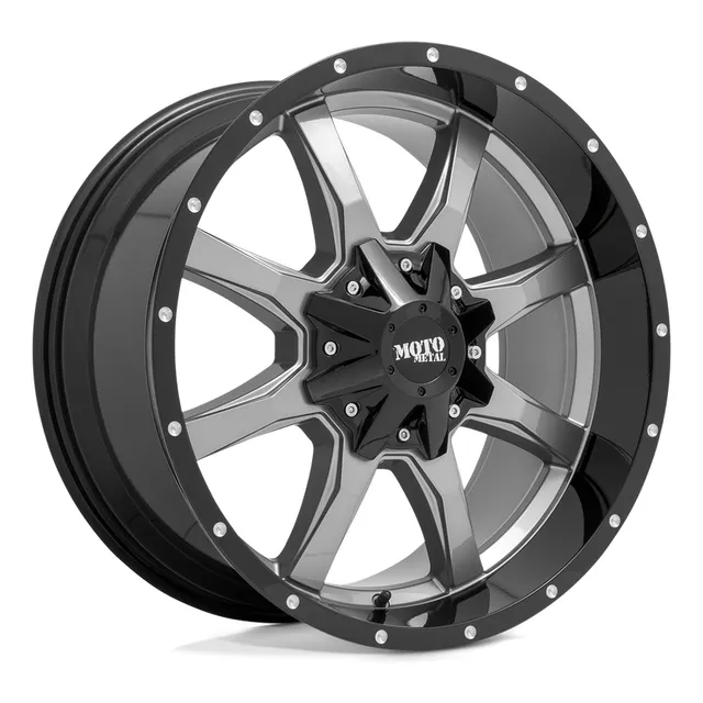 Rin Xd Series Moto Metal Gris 17 Pulgadas