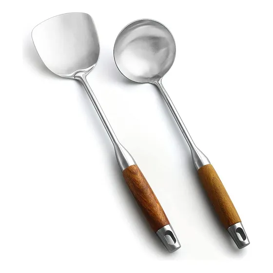 Juego De Utensilios De Cocina De Acero Inoxidable