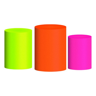 Trio Capa Cilindro Cor Lisa Variadas Em Tecido 3d Elástico Trio Capa Cilindro Cor Lisa Variadas Em Tecido 3d Elástico