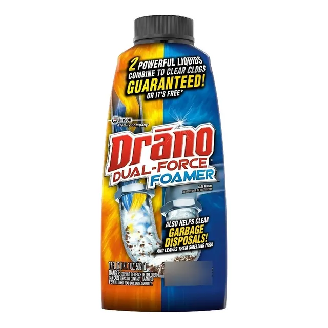 Drano Dual Force Foamer Destapacaños 502 Ml