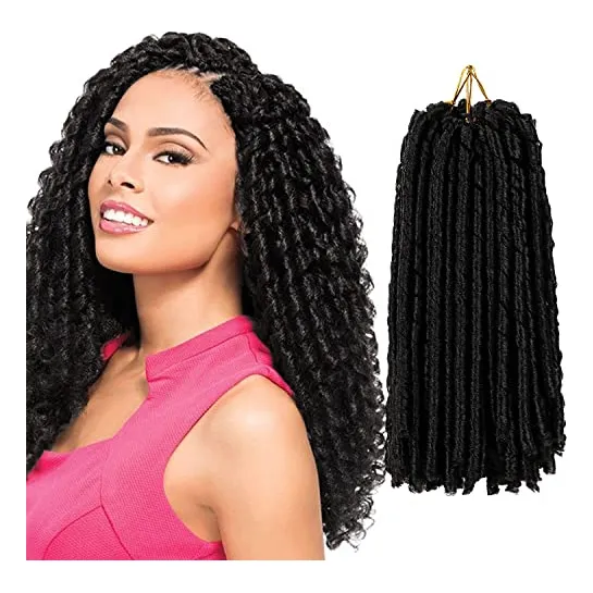 Urban Soft Dread Crochet Pelo - 4 Packs Recto Faux 58xfz