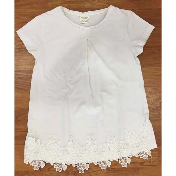 Franela, Blusa Para Niñas Zara Girls, Talla 8