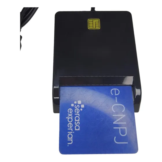 Leitor De Cartão Certificado Digital Smart Card Para A3