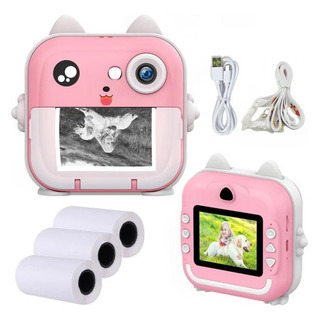 Câmera De Impressão Instantânea Para Crianças Com Impressora Câmera De Impressão Instantânea Para Crianças Com Impressora