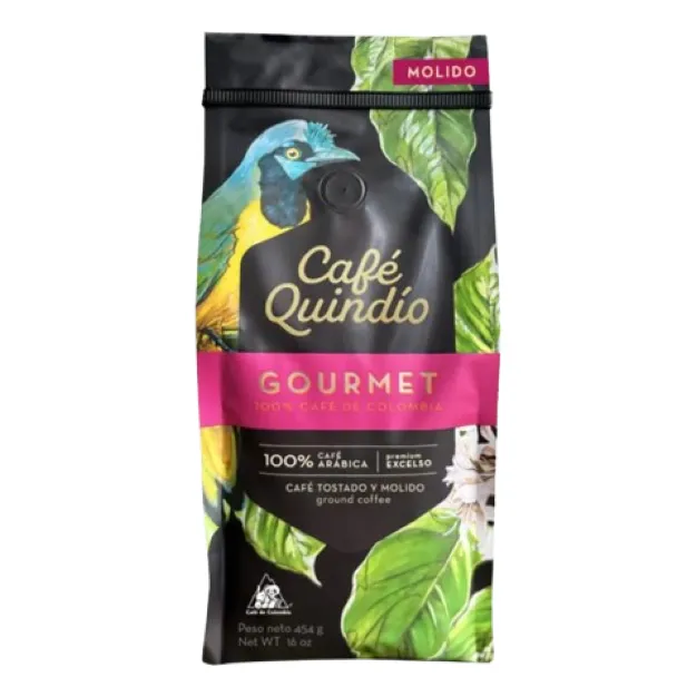 Cafe Quindio Gourmet Tostado Y Molido Colombiana