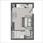 1 dormitorio  |  1 baño