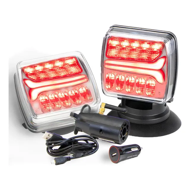 Kit De Luces Inalámbricas Led Vulcan Para Remolques Y