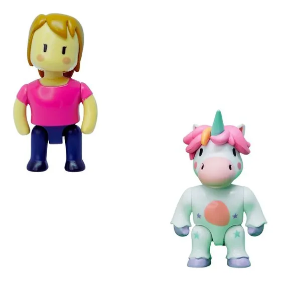 Pack De Figuras Ms. Stumble Guys 8 Cm X 2 Und