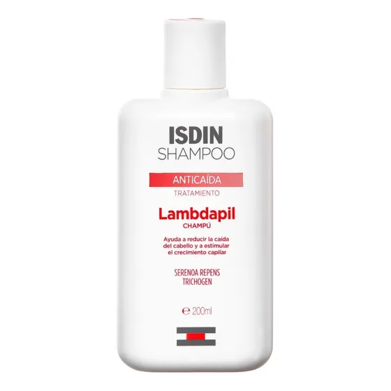 Shampoo Isdin Lambdapil Anticaída en botella de 200mL por 1 unidad