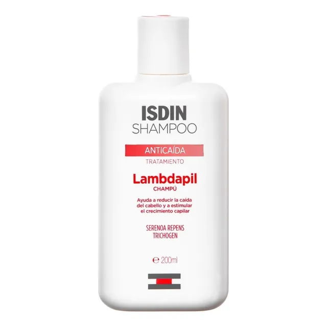 Shampoo Isdin Lambdapil Anticaída en botella de 200mL por 1 unidad
