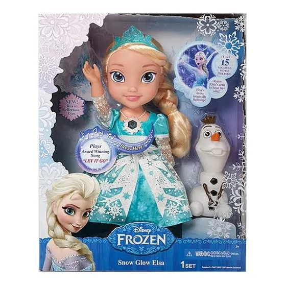 Disney Frozen Snow Glow Elsa Muñeca Original Musical Olaf