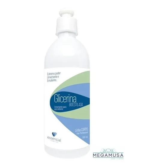 Glicerina Bidestilada Essencial 500ml