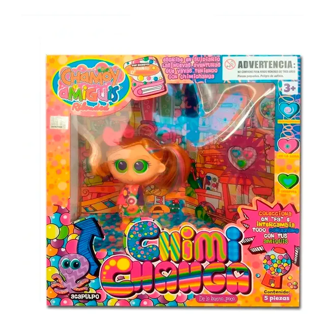Muñeca Distroller Chimi Changa Amiguis De Colección