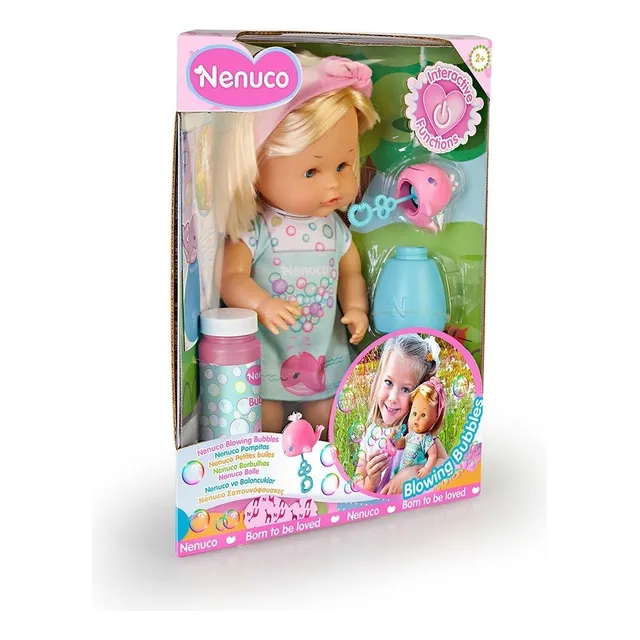 Muñeca Bebé Nenuco Burbujas