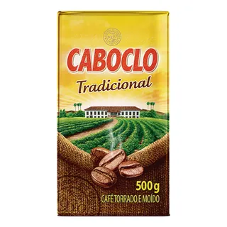 CafĂ© Torrado E MoĂdo A VĂĄcuo Tradicional Caboclo Pacote 500g CafĂ© Torrado E MoĂdo A VĂĄcuo Tradicional Caboclo Pacote 500g
