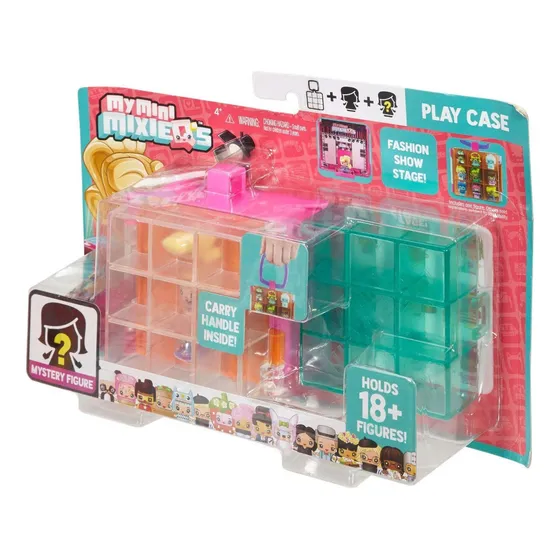 My Mini Mixieqs Playset - Cubo Suporte Para 18 Figuras Dxd59
