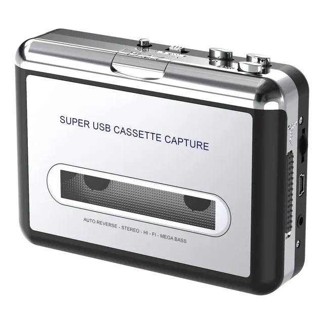 Reproductor De Cassette, Conversor A Mp3, Pila O Usb