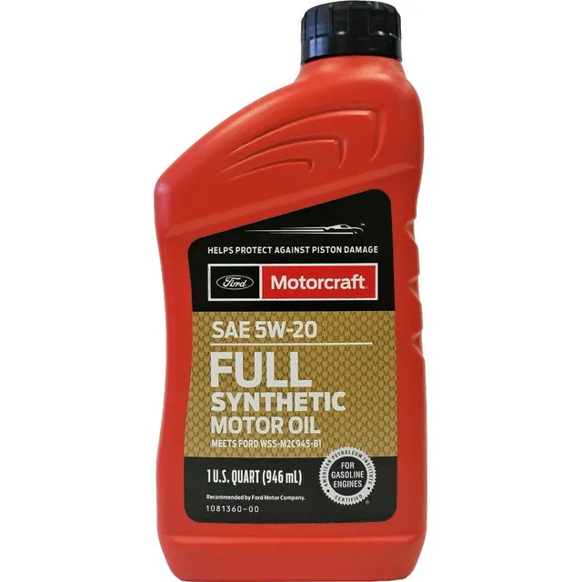 Aceite De Motor Motorcraft Viscosidad 5w-20 Full Synthetic