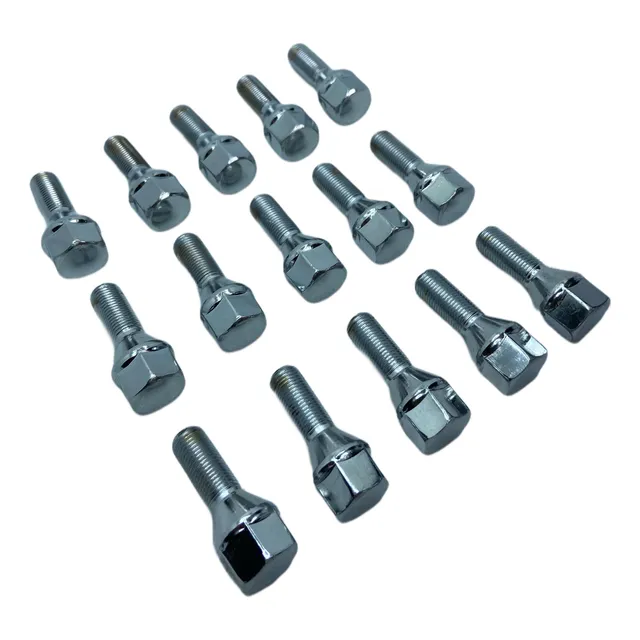 Conjunto 16 Parafusos Roda Cubo Fiat Carretinha Reboque