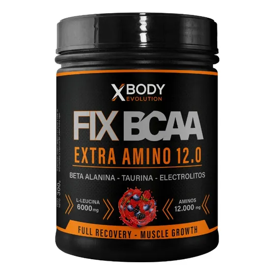 Fix Bcaa Extra Amino 300grs 30 Servicios Xbody Evolution