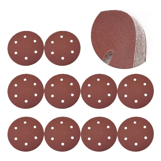 Kit Com 10 Lixas 225mm Grãos Para Lixadeiras Girafa De Tetos