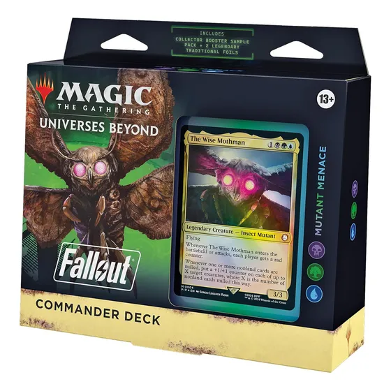 Magic The Gathering Fallout Comando 100 Cartas 2 Coleccionab