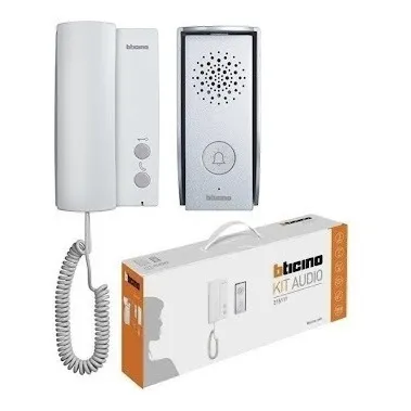 Kit Interfon Audio Básico 3 Hilos Bticino Terraneo 315111