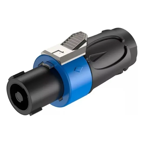 Conector  Ficha Speakon Macho 4 Contactos Ultra Reforzado