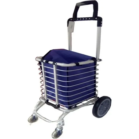 Carrito De Mercado Aluminio Primula 4 Ruedas 3 Usos K-zerola