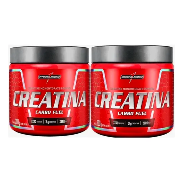Pack X 2 Creatina Carbo Fuel  Integral Medica Neutro
