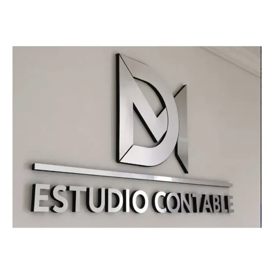 Letras Corporeas Frente Metalex Ideal Estudios Profesionales