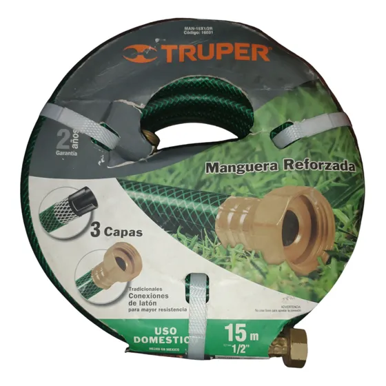 Manguera Truper 15metros 1/2 