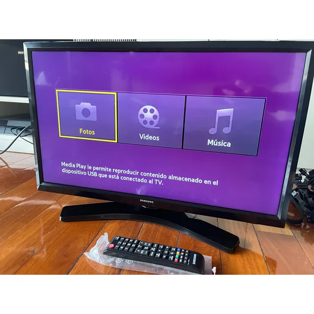 Monitor Tv Samsung 24 Excelente Negro