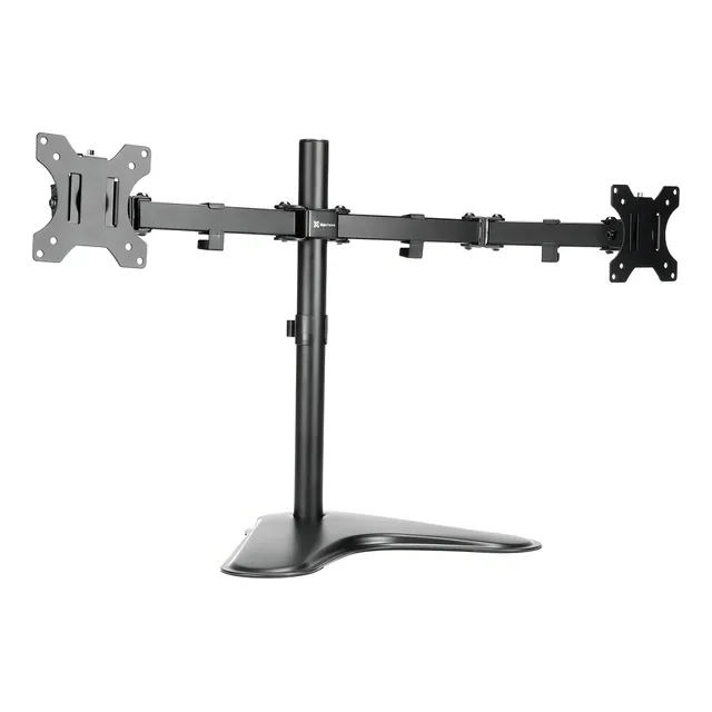 Klip Xtreme Soporte Doble Monitor 13-32"" c/Base Giro 180