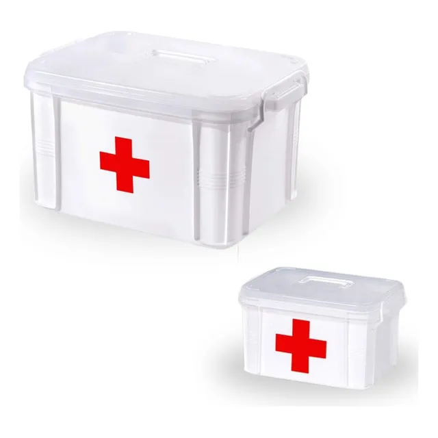 Caja Grande Organizadora Para Primeros Auxilios