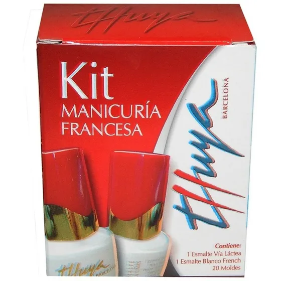 Thuya Kit Manicuria Francesa Esmalte Tradicional Uñas 
