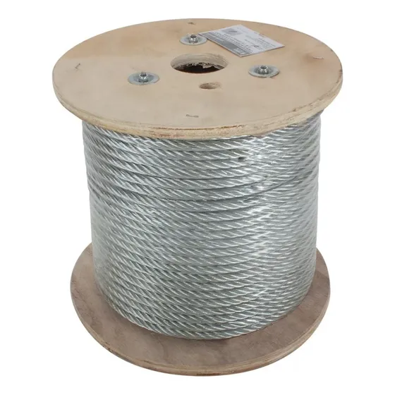 Cable De Acero Galvanizado 1/2  7x19 Rollo De 100mt Dogotuls