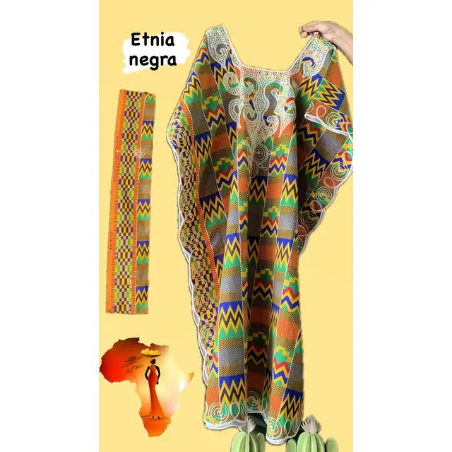 Etnia Negra, Vestido Moda Africana